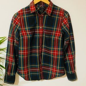 J. CREW TARTAN PLAID SHIRT